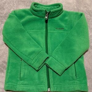 Columbia Kids Green Fleece Hoodie